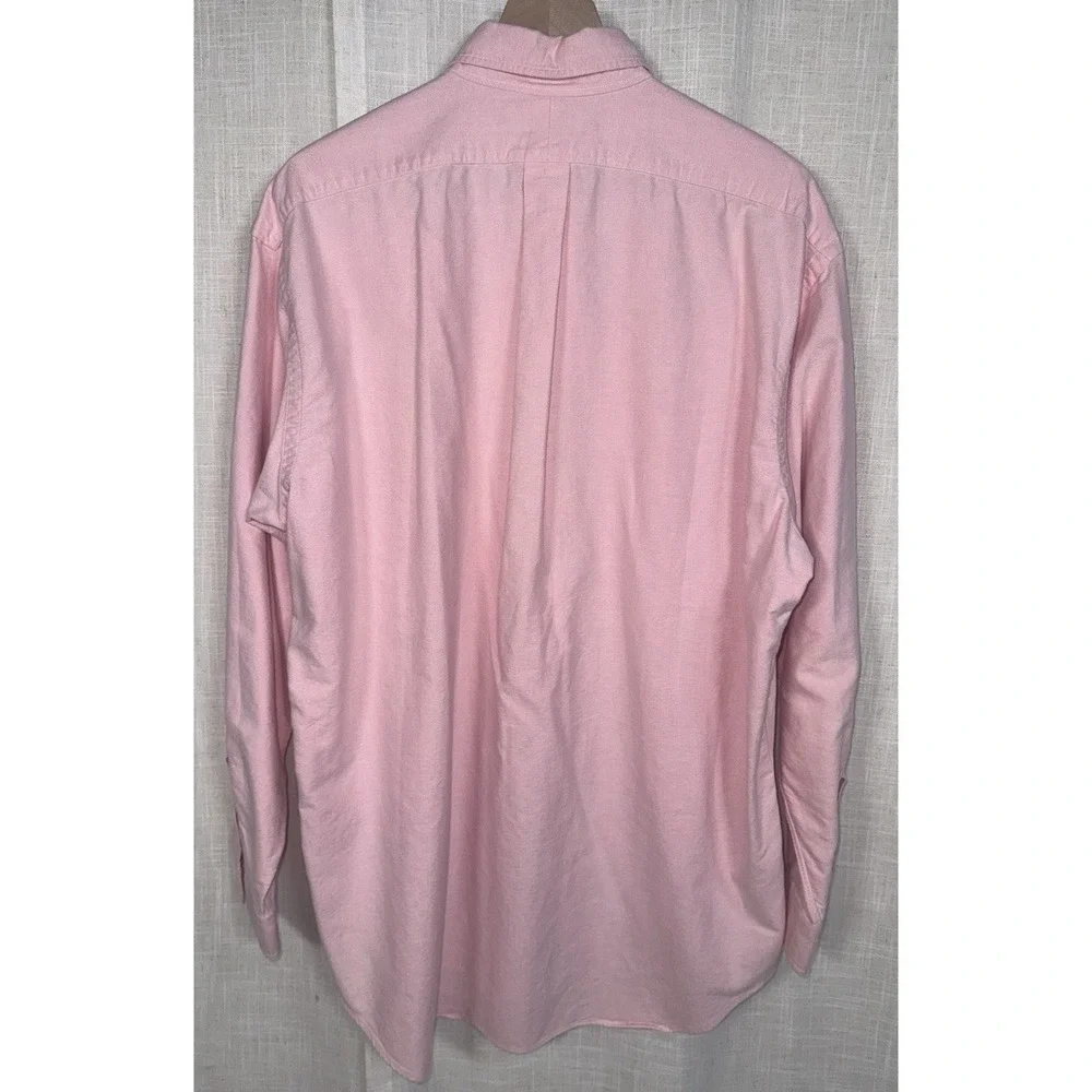 Men's Sz L Ralph Lauren Long Sleeve Button Down Blake Shirts Pony Lot of 3